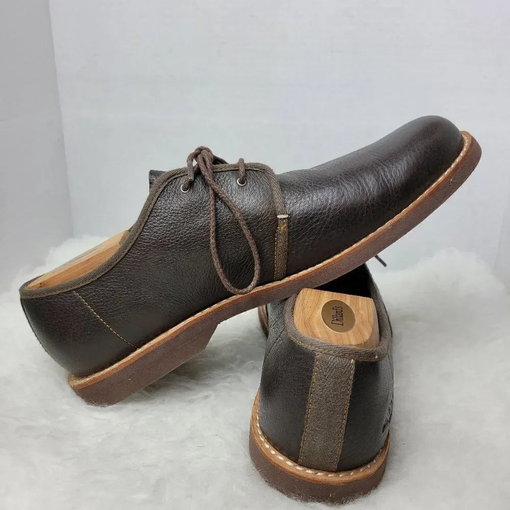 Timberland Earthkeepers Stormbuck Lite Oxford Brown Leather Shoes Size 10.4